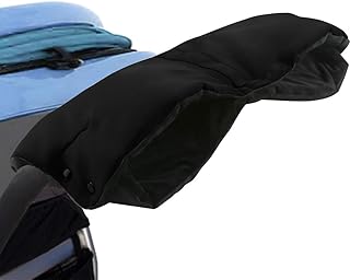 Luchild Guantes Para Carrito de Bebé Guantes de Silla de Paseo, Guantes de Forro Polar Impermeable, Invierno Protege Manos Guantes Caliente