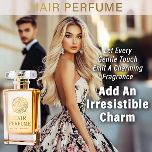 Hair Perfume, Pheromone Perfume for Women, Natural Perfume Essential Oil to Hair Care and Attract Him, Lasting Fragrance for Long Time, 1.7Fl Oz - Image 3