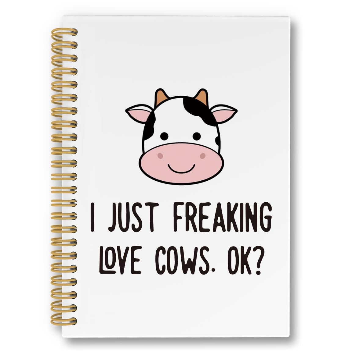 Carnet à spirale vaches : finies les notes perdues avec ce cahier ligné robuste - 8
