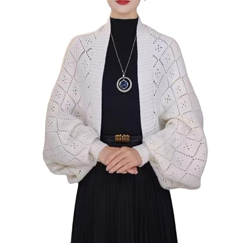 Knitted Shawl Coat for Women