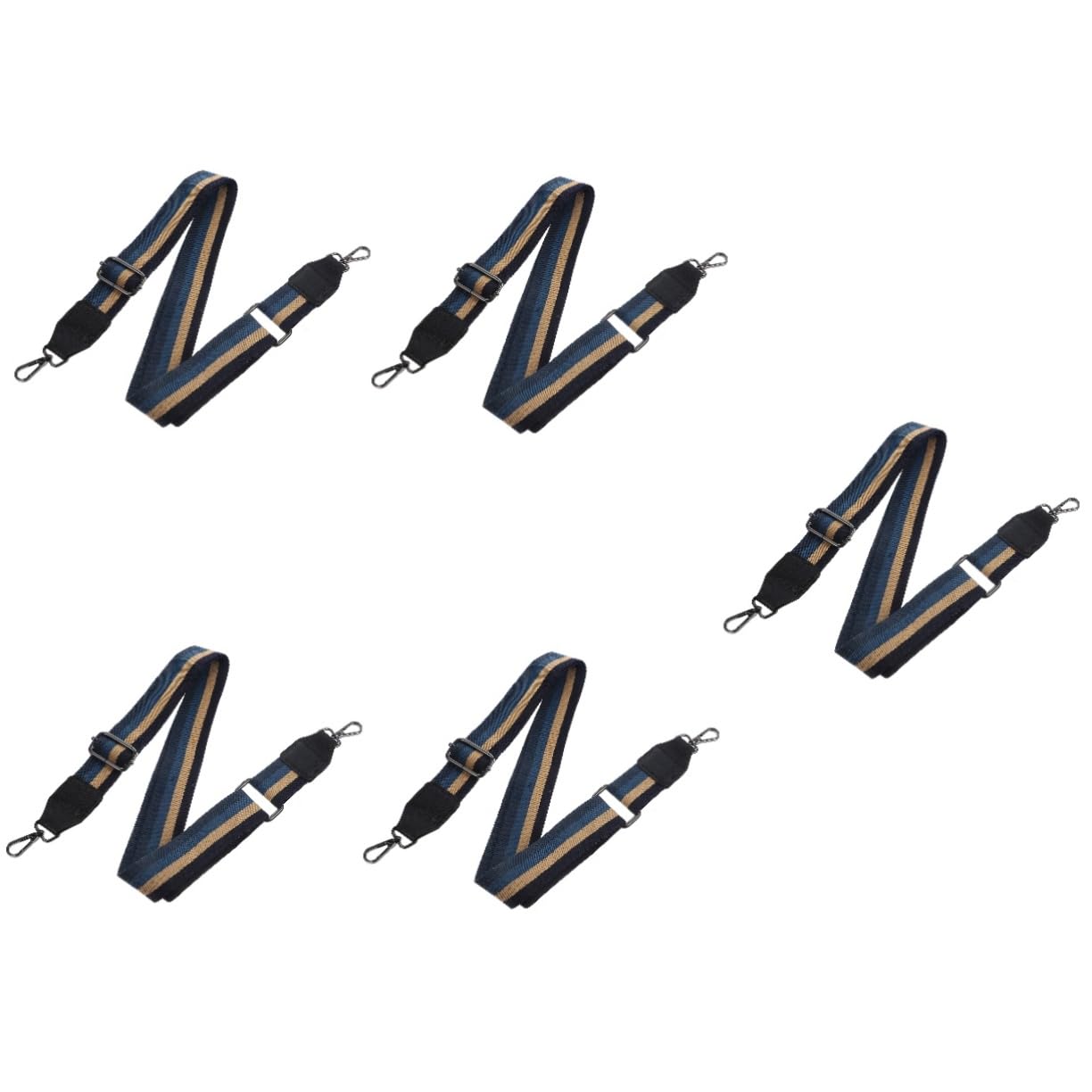 Kisangel Gitarrengurt Gewebte Schnalle Körper kreuzen Umhängetaschenriemen für Handtaschen Ersatzriemen für Handtaschen breiter Schultergurt Ersatz-Umhängegurt Crossbody -Bag -Riemen Metall