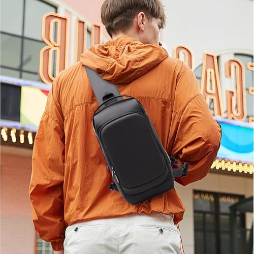 Bolsa de hombro para deportes con puerto USB y espacio para teléfono móvil 2