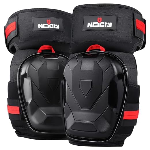 NoCry Professional Work Knee Pads for Men Construction with Ankle Support and Heavy Duty Anti-Slip Cap - Foam Cushion and Extra Thick Gel Knee Pads for Women and Men - Reinforced Thigh & Shin Straps