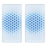 2Pairs Adhesive Gel Shin Protectors for Ski Shock...