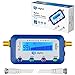 hb-digital SATFINDER mit digitaler LCD Anzeige und Tonsignal + F-Verbindungskabel + Deutsche Anleitung Sat-Finder Finder mit günstig Kaufen-hb-digital SATFINDER mit digitaler LCD Anzeige und Tonsignal + F-Verbindungskabel + Deutsche Anleitung Sat-Finder