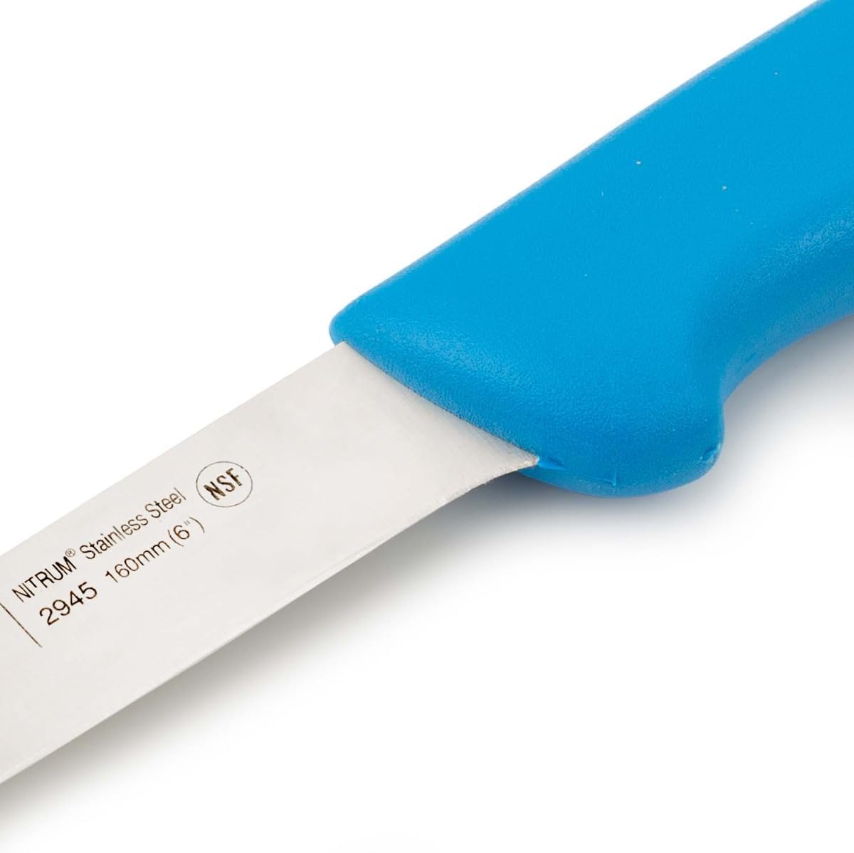 Arcos Boning Knife 6 Inch Nitrum Stainless Steel and 160 mm blade. Professional Butcher Knife to Slice Bones from Meat. Ergonomic Polypropylene Handle. Series 2900. Color Silver.