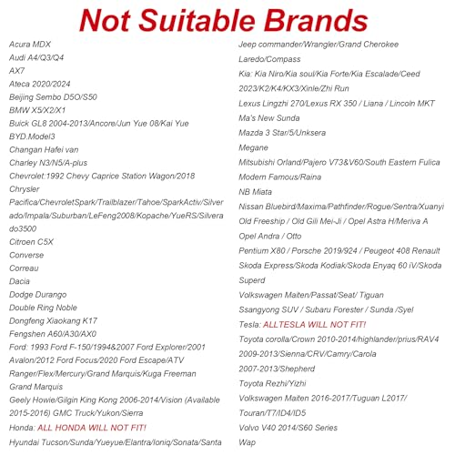 miazcww Auto Zubehör Ersatzteile 1 Pcs, 9.45in/24cm, Autozubehör Innenraum, Passend für Die Meisten Autoteile (b)