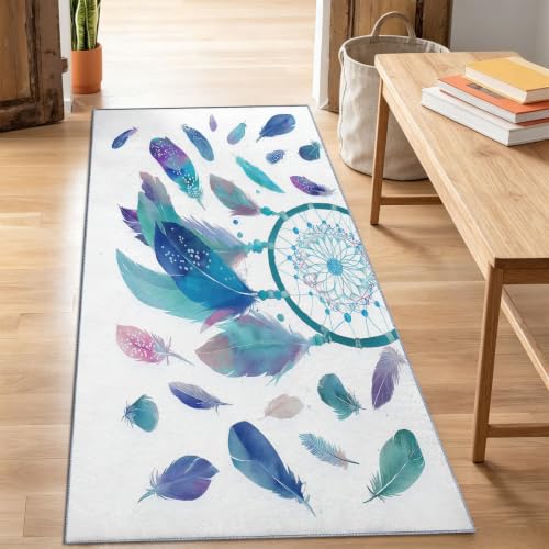 Tapis de couloir lavable en machine antidérapant doux pour cuisine et entrée - 6