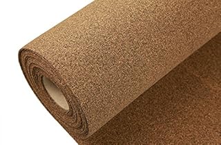 IncStores 1.2mm Thick AcoustiCORK R12 | Soundproof Floor Padding Made from Eco-Friendly Materials | Rubber and Cork Flooring Underlayment for Laminate Flooring, Hardwood, Tile, and Vinyl