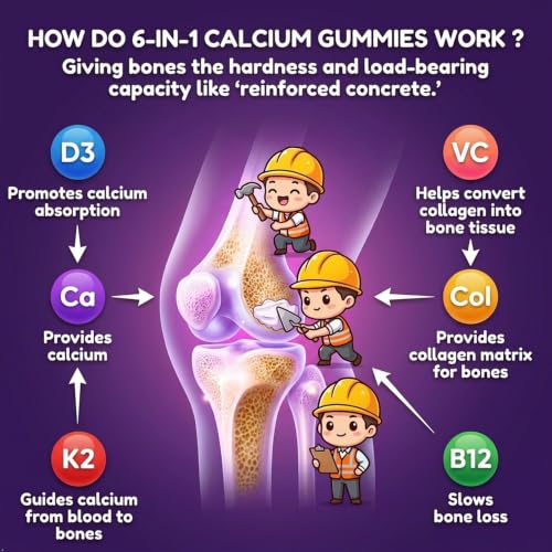 Aanuan Calcium Citrate Gummies with Collagen
