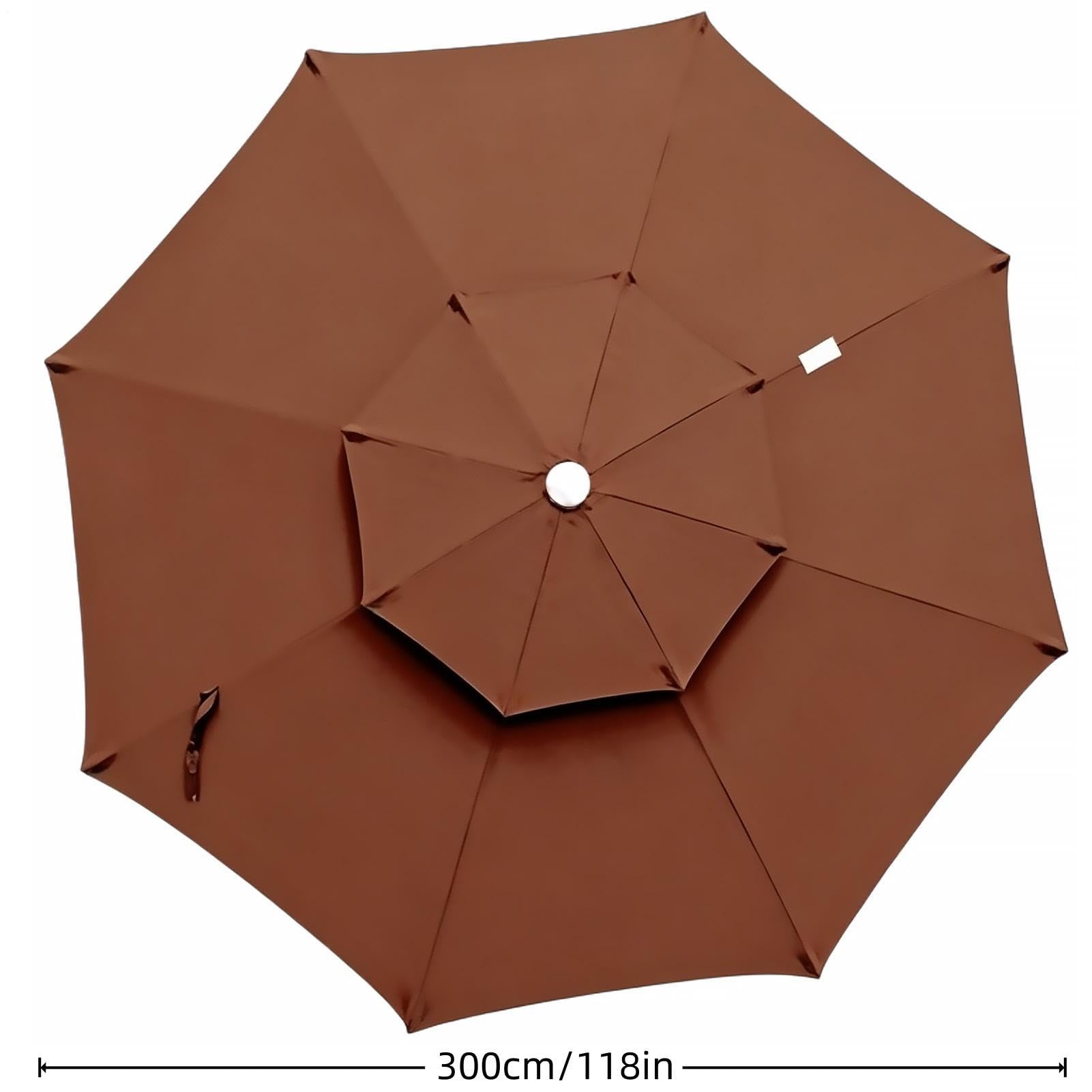 Toile De Remplacement Pour Parasol De Patio Pièces Parasol Extérieur