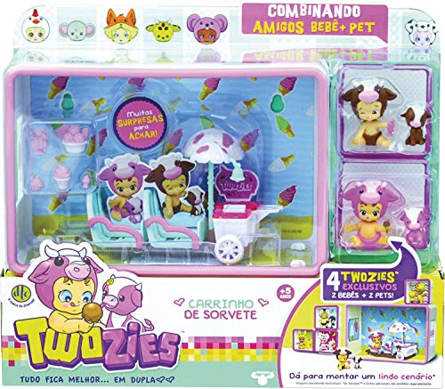 Aventura na Estrada Lilas/Rosa Dtc Twozzies Café Divetido Lilás/Rosa
