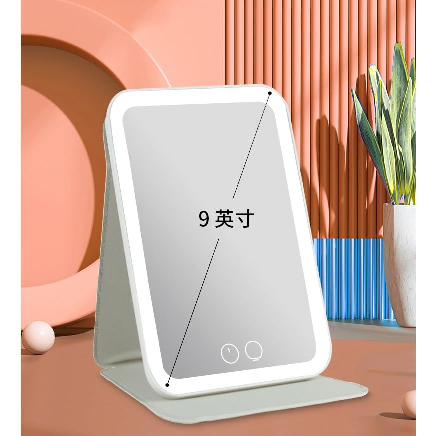 Miroir de maquillage intelligent avec tablette légère intégrée - 6