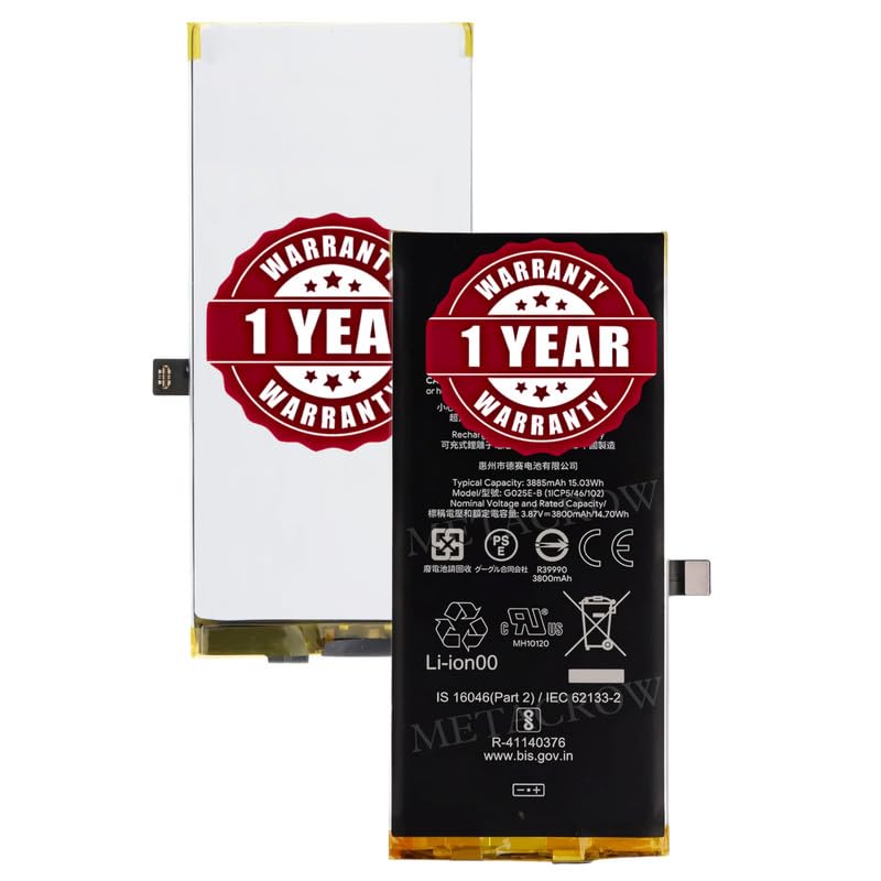 Image of Original G025E-B Battery Compatible for Google Pixel 4a (5G) - (3885mAh) - 1 Year Warranty JK1