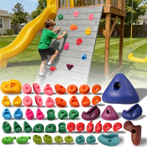 NEATATOU 50 PCS Rock Climbing Holds