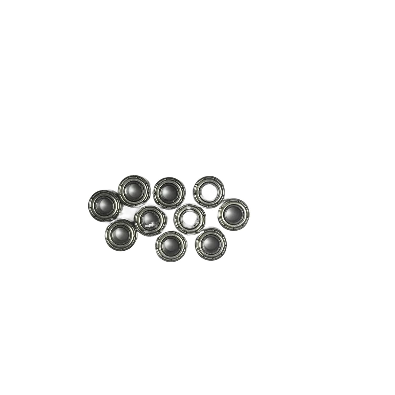10PCS R156ZZ Bearing ABEC-1 3/16"x5/16"x1/8" inch Miniature R156 ZZ Ball Bearing for RC Models(10pcs)