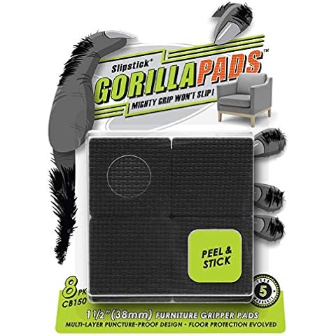 Slipstick GorillaPads CB150 Non-Slip Furniture Pads Cover