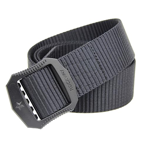 Men's Nylon Work Belts - Adjustable Belt, Military Hiking Rigger 1.5