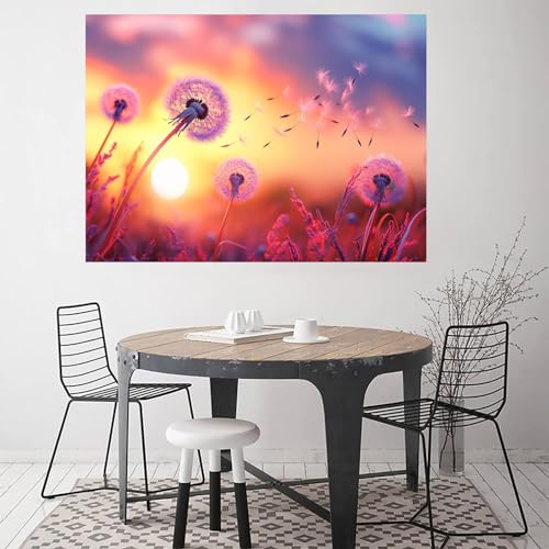Tableau decoration murale moderne 50x70cm cadre plantes