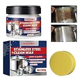 JoanofArc Stainless Steel Scratch Remover, Multi-purpose Stainless Steel Clean...