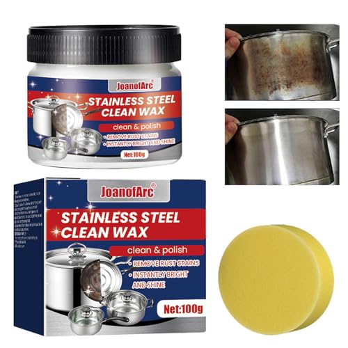 JoanofArc Stainless Steel Scratch Remover & Polish 100g