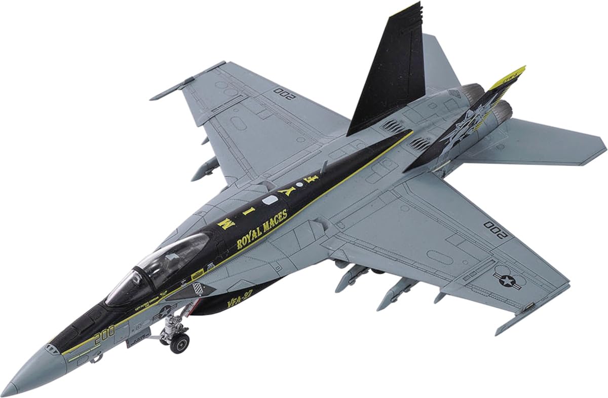 F/A-18E スーパーホーネット 1/72 ロイヤルメイセス　ホビーマスター Hobby Master F/A-18E アメリカ海軍 第27戦闘攻撃飛行隊 「ロイヤル