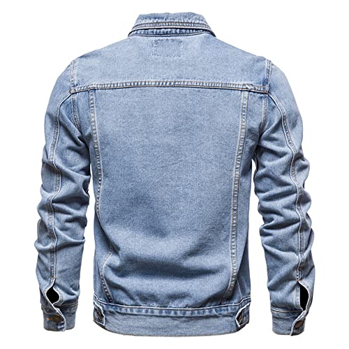Veste denim hommes pour banquet chic et sorties casual