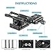 Neewer Pro 4-Way Macro Focusing Focus Rail Slider with 1/4-Inch Quick Shoe Plate Compatible with Canon Nikon Pentax Olympus Sony and Other DSLR Cameras and Camcordes Great for Close-Up Shooting