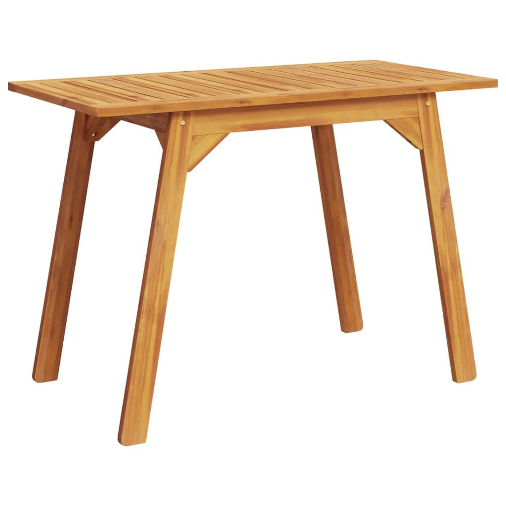 vidaXL Conjunto de balcón 3 Piezas Madera Maciza de Acacia