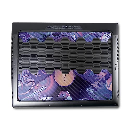 Image of MightySkins Carbon Fiber Skin Compatible with Alienware M18 R1 (2023) Full Wrap Kit - VR Dream | Protective, Durable Textured Carbon Fiber Finish | Easy to Apply & Change Styles | Made in The USA