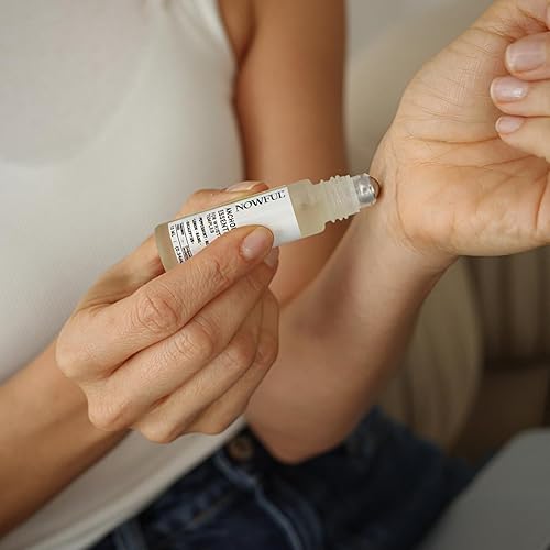 Miniatura 8 de Aceite esencial de anclaje roll-on para concentración, energía y alivio del estrés, despierta los sentidos con mezcla de aceites esenciales de menta