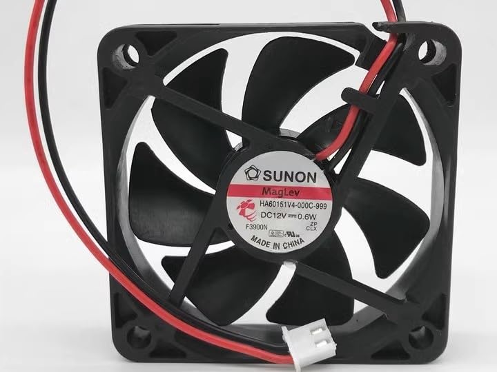 HA60151V4-000C-999 12V 0.6W Super Silent Maglev Fan - 60x60x15mm Cooling Solution