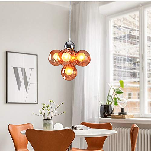 Suspension moderne pour restaurant et grand salon à plafond cathédrale