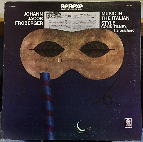 Colin Tilney Froberger Music In The Italian Style vinyl record
