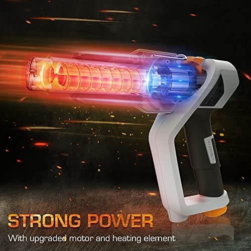 Heat Gun, 1500W Hot Air Gun Kit with 3-Temp Settings 122℉~1022℉ with Cooling Mode 5 Nozzles for Crafts, Shrinking PVC Wrap, Stripping Paint, Bending Pipes, Loosening Bolts - Thumbnail 5