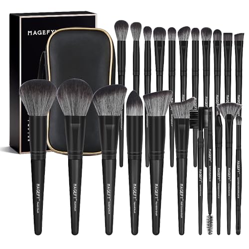 Pinceaux de maquillage pour fond de teint fard à paupières poudre blush MAGEFY