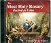 The Most Holy Rosary Recited in Latin Audio CD