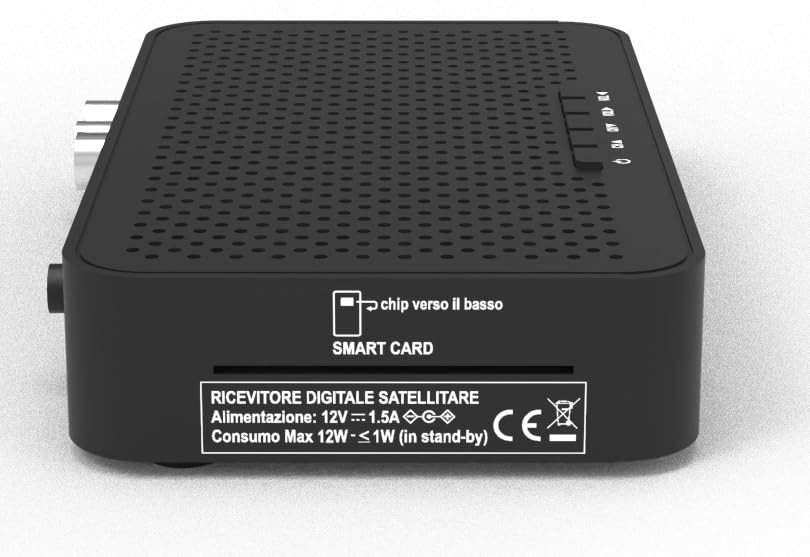 DIGIQUEST Tivùsat Maximo Combo Receiver, DVB-S2 en DVB-T2, 1 maand DAZN standaard inbegrepen, 2-in-1 afstandsbediening, Tivùsat smartcard inbegrepen, opnamefunctie activeerbaar, DAZN 1 en DAZN 2