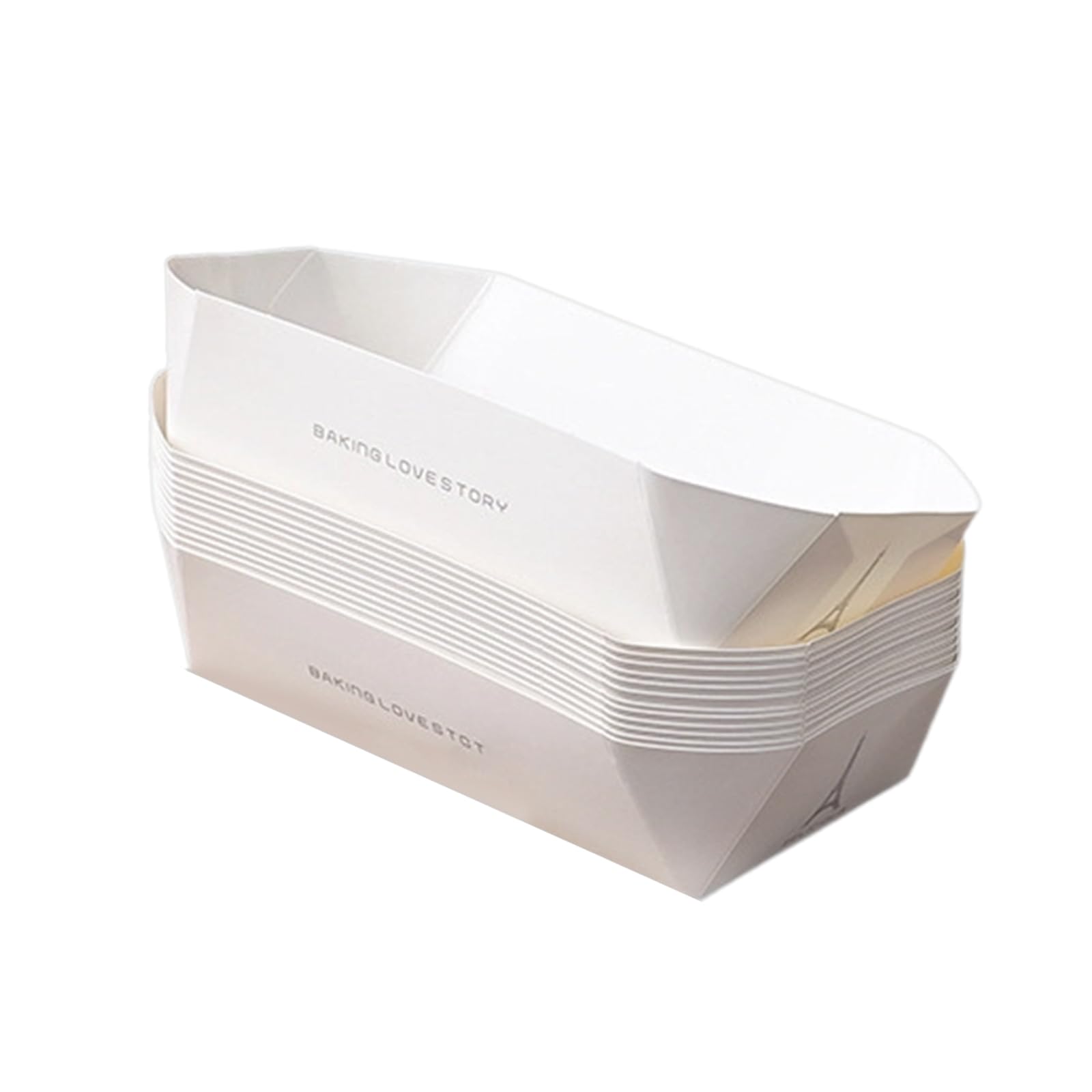 TFAOYS Octagonal Shape Baking Dessert Container for Cupcakes Muffins Sandwiches Thickened Food Grade Materials Packaging Stand Bakery Packaging Boxes