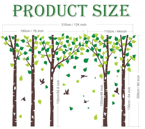 Vinilo Decorativo Gigante Árbol para Pared Infantil miniatura 7