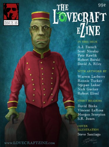Cover of The Lovecraft eZine, July 2012