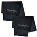 Microfiber Cloth, Magicpro Microfiber Cleaning Cloths - For All LCD Screens, Eyeglasses, Sunglasses, Tablets, Lenses, and Other Delicate Surfaces (2 Black 6x7")