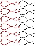 ✔️Pulseras trenzadas rojas: el mal de ojo es un símbolo de suerte, riqueza, protección y prosperidad, esta pulsera de hilo rojo se considera que resiste la desgracia y trae buena suerte cuando ingresas a un entorno potencialmente negativo.