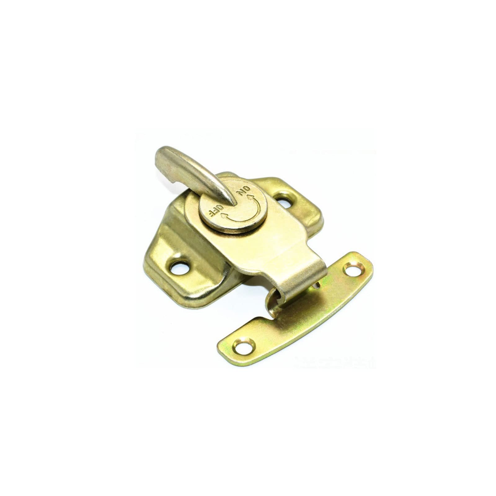 NVSFZGIYG Door Locks and Latches Lock, Window, Spring Latch, for Dining Table, Drawer, Cabinet, Furniture Security Hardware(Copper Color)