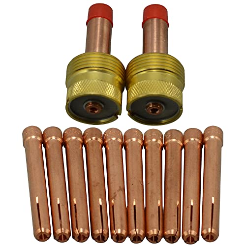 51ejlPglBmL. SL500 RIVERWELD TIG Gas Lens Collet Bodies Jumbo Large Diameter 995795 10N25 1/8