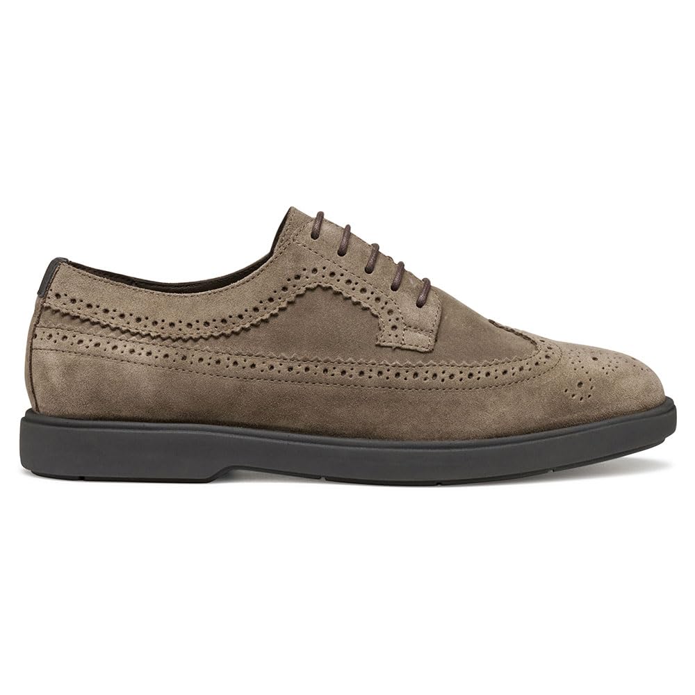 Geox Men's U Spherica EC17 Oxford, Beige, 41 EU, Beige, 7 UK
