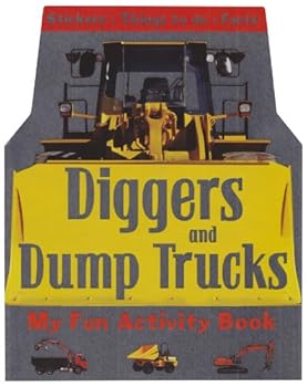Paperback Diggers and Dump Trucks (Shaped Photographic Activity) Book
