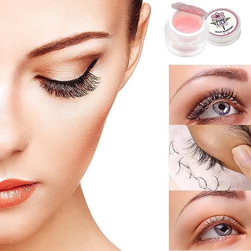 Eyelash Extension Remover Cream, Professional Eye Lash Glue Removal Cream Low Irritation Fast Acting Removing Glue Cream for Sensitive Lash Cleanser Eye Makeup - Image 7
