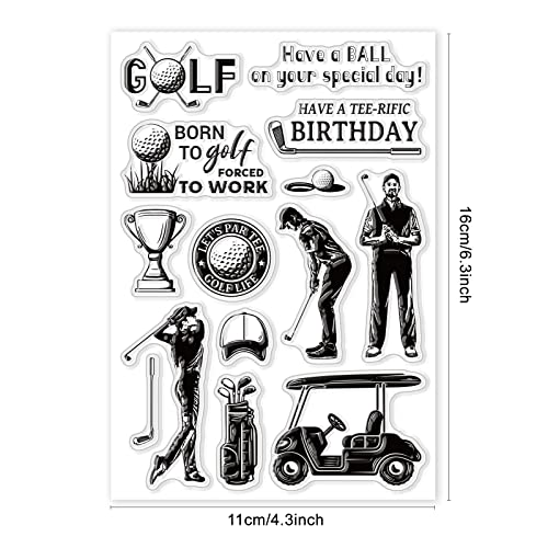 PH PandaHall Golf Clear Stamps - Image 2