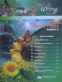 Step Up to Writing 4th Edition Handy Pages Grades K-2
